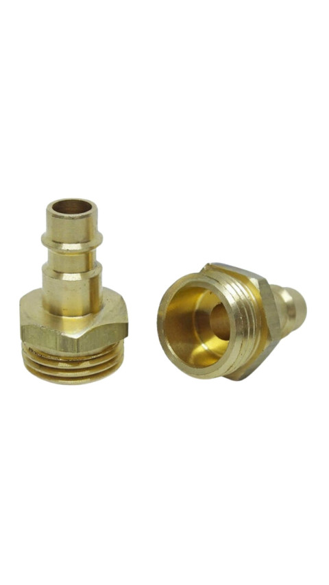 1/4" ERKEK UÇ PİRİNÇ