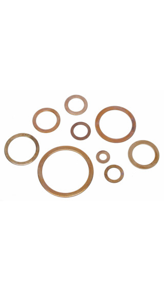 1"R"(33,00X40,90X1,50 MM) BAKIR PUL