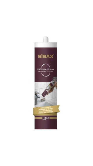 SİBAX LS66 ÜNİVERSAL SİLİKON BEYAZ 280 GR SİBAX LS66 ÜNİVERSAL SİLİKON BEYAZ 280 GR