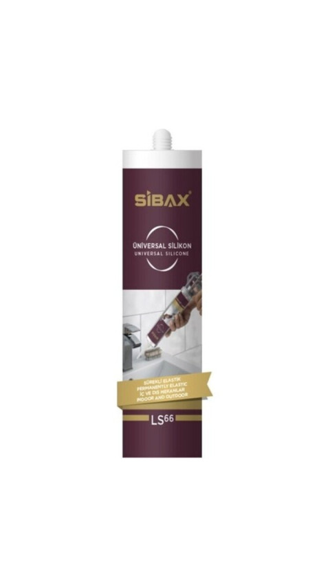 SİBAX LS66 ÜNİVERSAL SİLİKON BEYAZ 280 GR SİBAX LS66 ÜNİVERSAL SİLİKON BEYAZ 280 GR