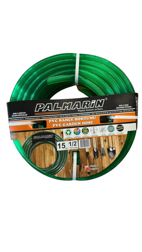 1/2" 15 METRE SİLİKON TİP BAHÇE HORTUMU