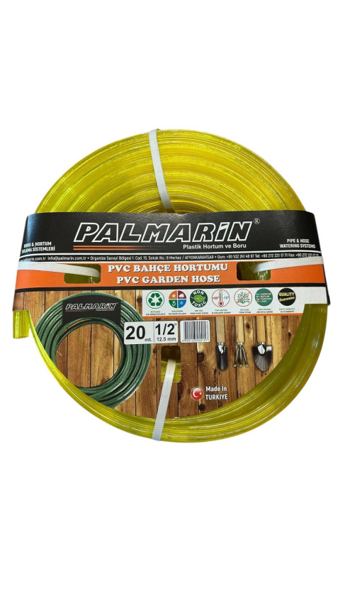 1/2"  20 METRE SİLİKON TİP BAHÇE HORTUMU