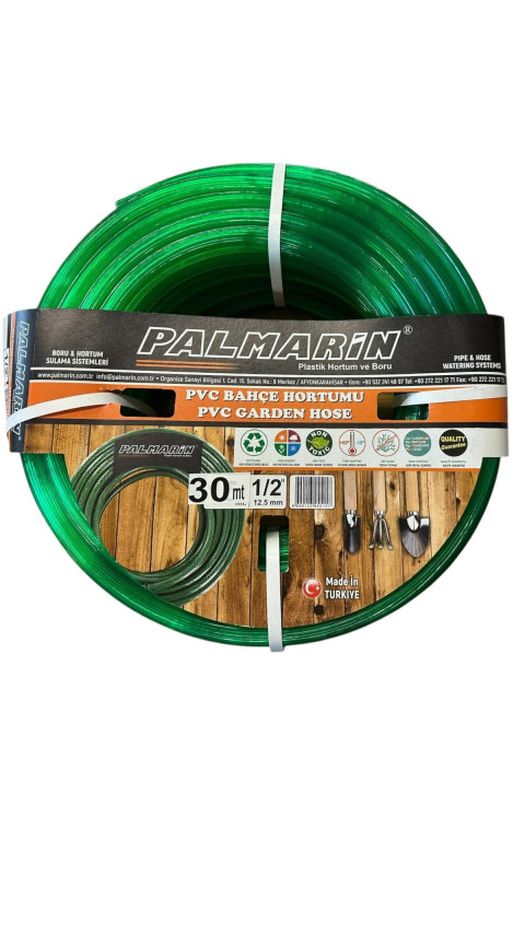 1/2" 30 METRE SİLİKON TİP BAHÇE HORTUMU