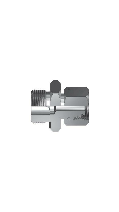 R1/2-14 M16X1,5 10L BSP-METRİK PİMLİ TERS REKOR