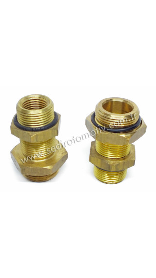 6578 M 22 x 1,5 - M 16 x 1,5 ARA NİPEL "PİRİNÇ"