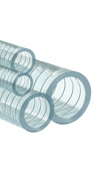 5/8   "ÇELİK TELLİ ŞEFFAF SPIRAL HORTUM