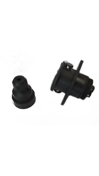12 VOLT SOKET PLASTİK FİŞ 7 PİN E-34 12 VOLT SOKET PLASTİK FİŞ 7 PİN E-34