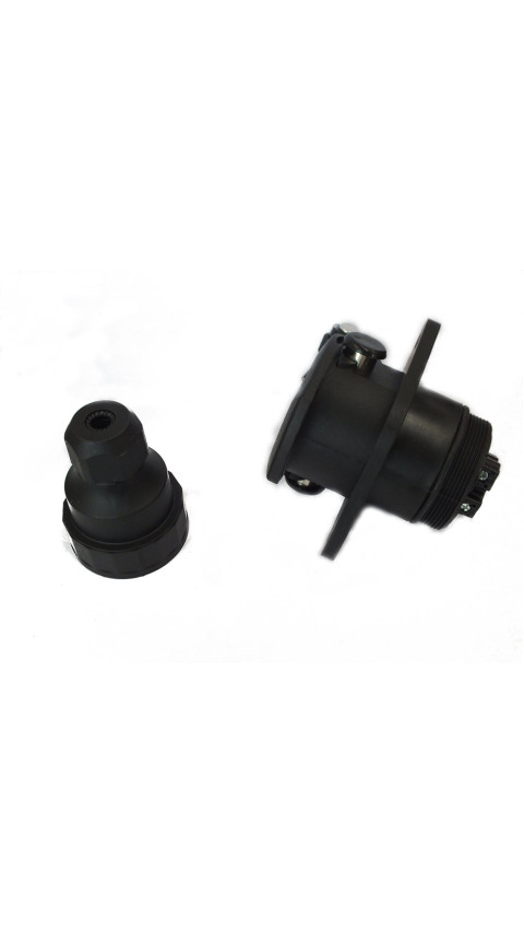 12 VOLT SOKET PLASTİK FİŞ 7 PİN E-34 12 VOLT SOKET PLASTİK FİŞ 7 PİN E-34