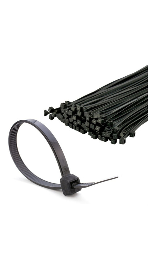 20 CM 4,8 MM"EKO"SİYAH KABLO KELEPÇE 20 CM 4,8 MM"EKO"SİYAH KABLO KELEPÇE