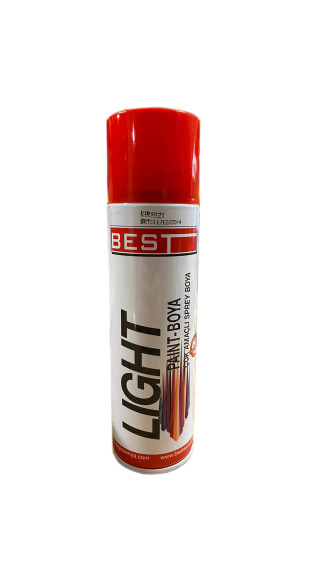 BEST LİGHT SPREY BOYA  250 ML (KIRMIZI)