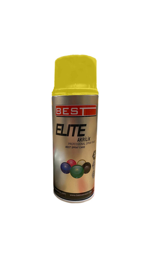 1023  BEST ELİTE SPREY BOYA  400 ML (TRAFİK SARI)