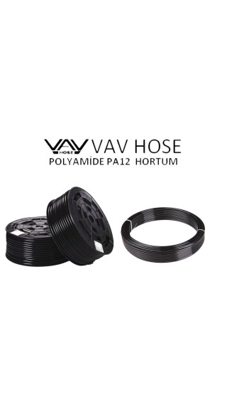 10 X 14 PA12 ''VAV'' POLYAMİD HORTUM 10 X 14 PA12 ''VAV'' POLYAMİD HORTUM