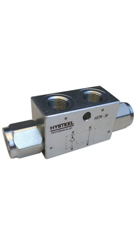 1/4" "NÜKTE" BSP 360 BAR İKİZ KİTLEME VALFİ 1/4" "NÜKTE" BSP 360 BAR İKİZ KİTLEME VALFİ