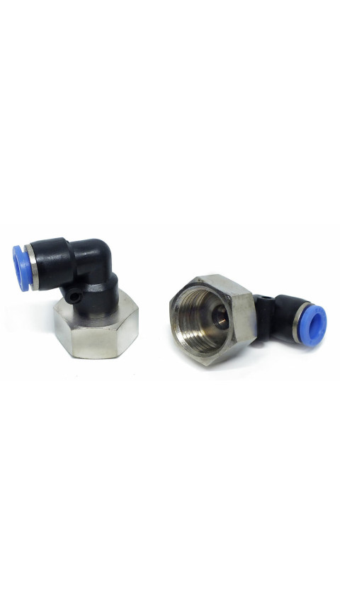 1/8 " - 10 DİŞİ DÖNER DİRSEK BAĞLANTI NİPEL PLF10-G01
