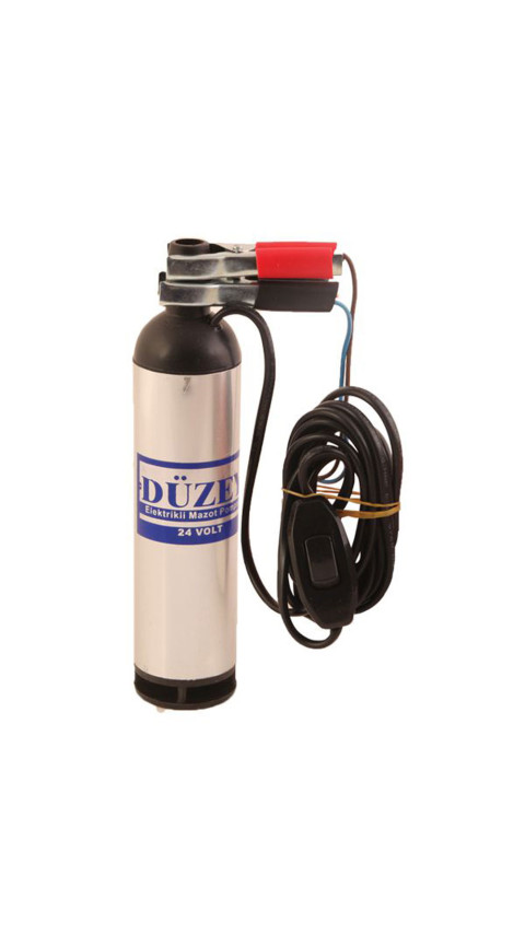 24 VOLT"DÜZEY"MAZOT POMPASI KÜÇÜK (ALÜMİNYUM)