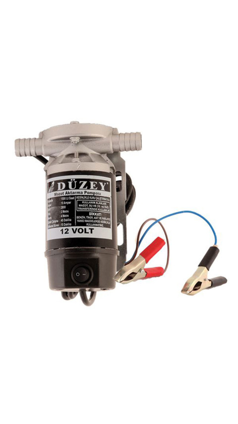 12 VOLT"DÜZEY" MAZOT POMPASI  (DIŞTAN ÇEKME)