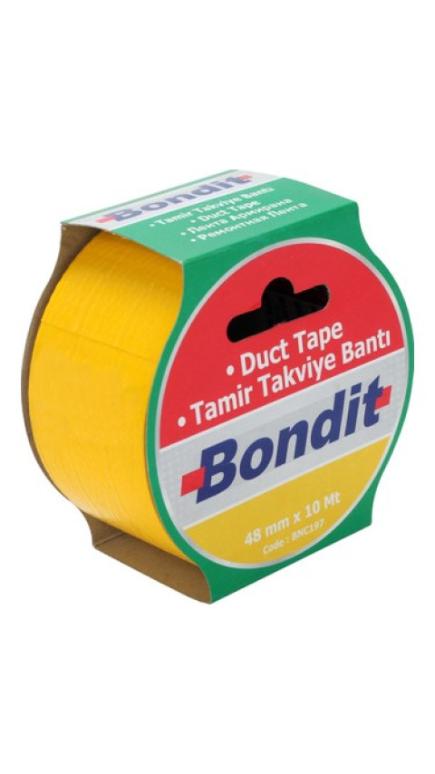 48 MM TAMİR TAKVİYE BANTI SARI 10 MT BONDİT