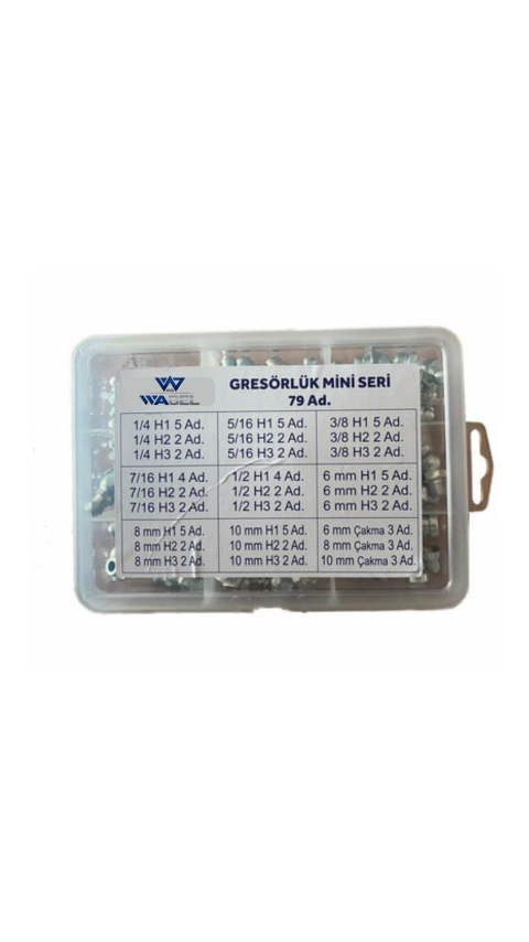 Mini Gresörlük Seti 79 Adet