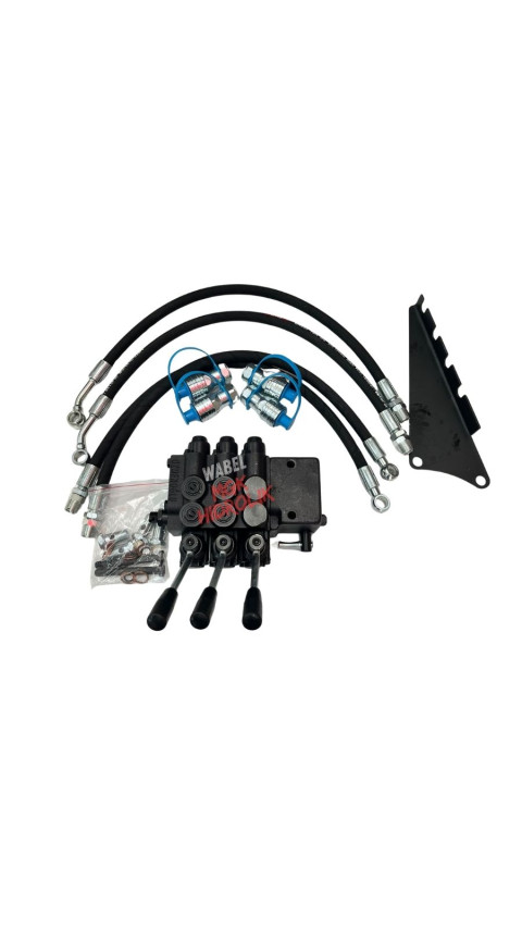 Massey Ferguson Hidrolik Damper Valfi 3 Kollu 4 Çıkışlı Kendinden Beyinli